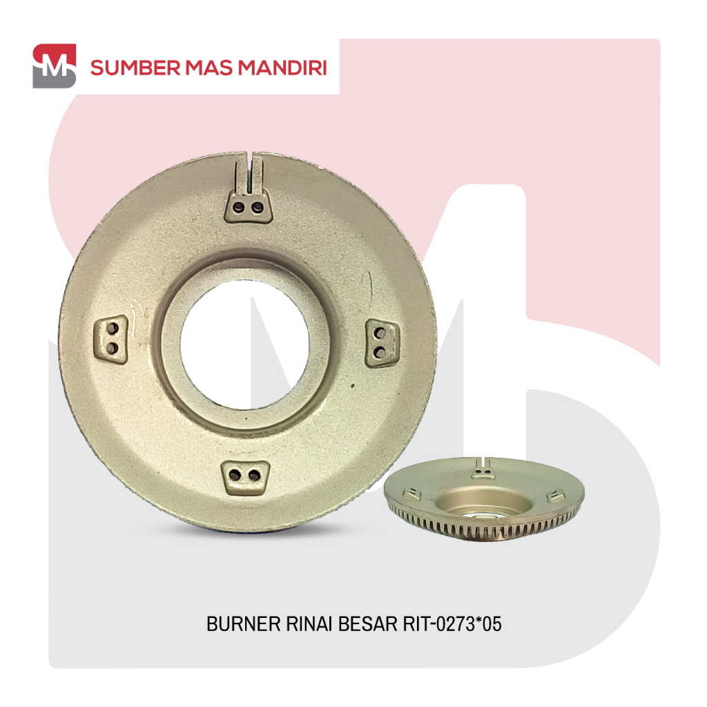 BURNER KOMPOR GAS RINNAI / KUNINGAN KOMPOR GAS ORIGINAL RINNAI KANAN