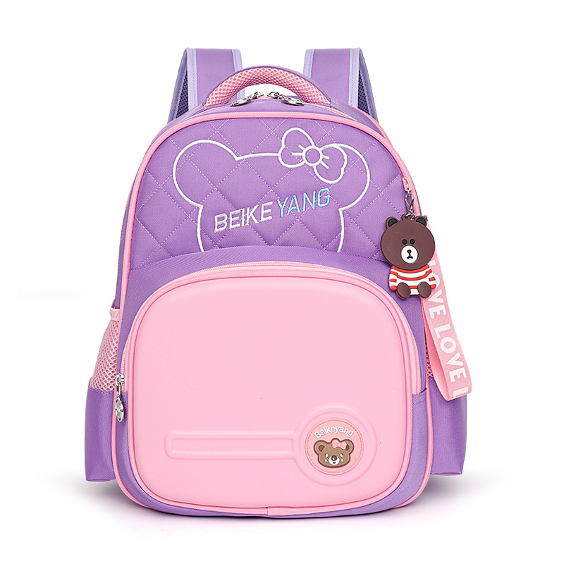 9225 IMPORT Tas Sekolah Anak SD Backpack Karakter Bear Beruang Super Ringan Backpack Tas Ransel Anak