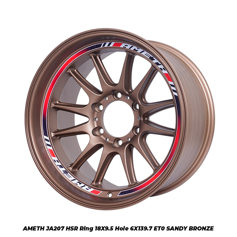 Hsr Wheel Ameth R18 Velg Mobil Pajero Fortuner Hilux Ranger Triton