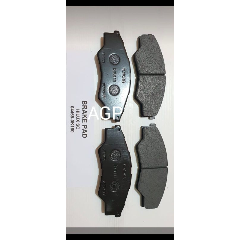 Brake Pad Depan Hilux SC Single Cabin 04465-0K160