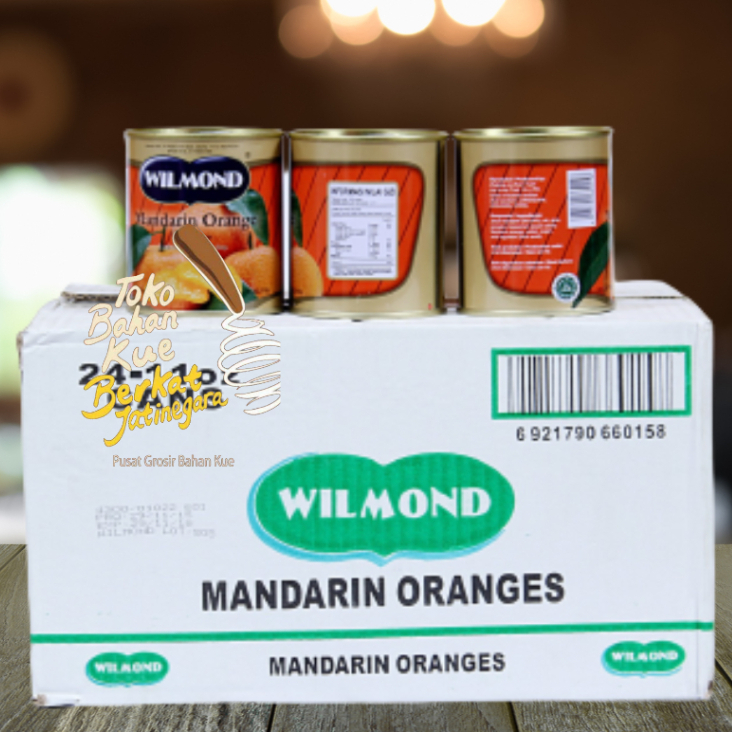 

WILMOND MANDARIN ORANGE 312 GR (1CTN) / BUAH KALENG WILMOND