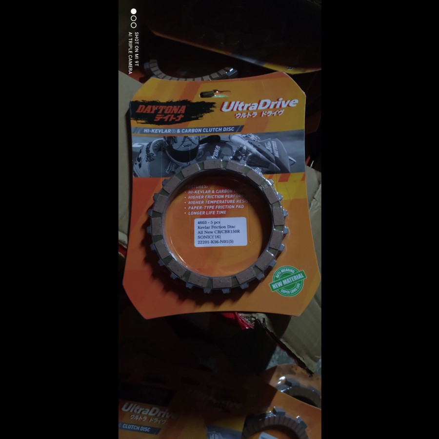 Kampas Kopling Daytona All New CB 150R CBR 150R All New Sonic 150R Original 4603