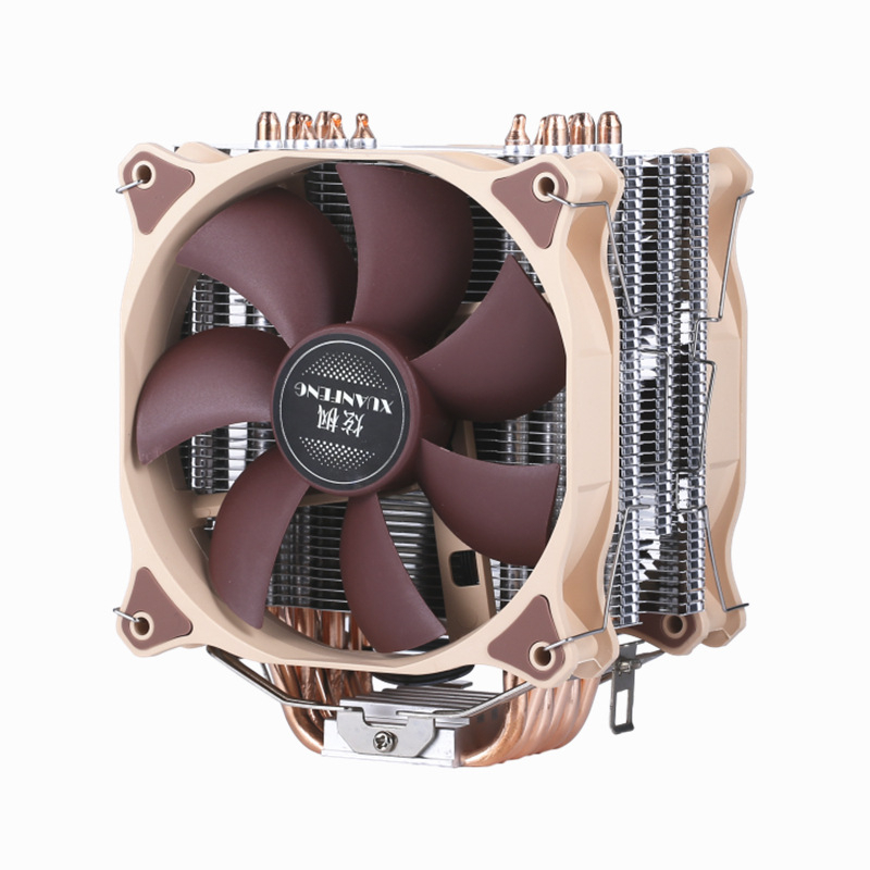 XUANFENG XF1260 CPU / PC COOLER RGB 120MM DUAL FAN - 6 Heat Pipes