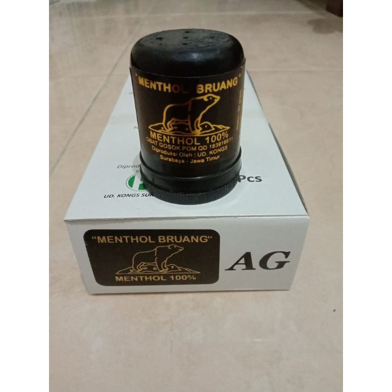 Mentol / Menthol cap beruang bruang 10 gr / 20 gr