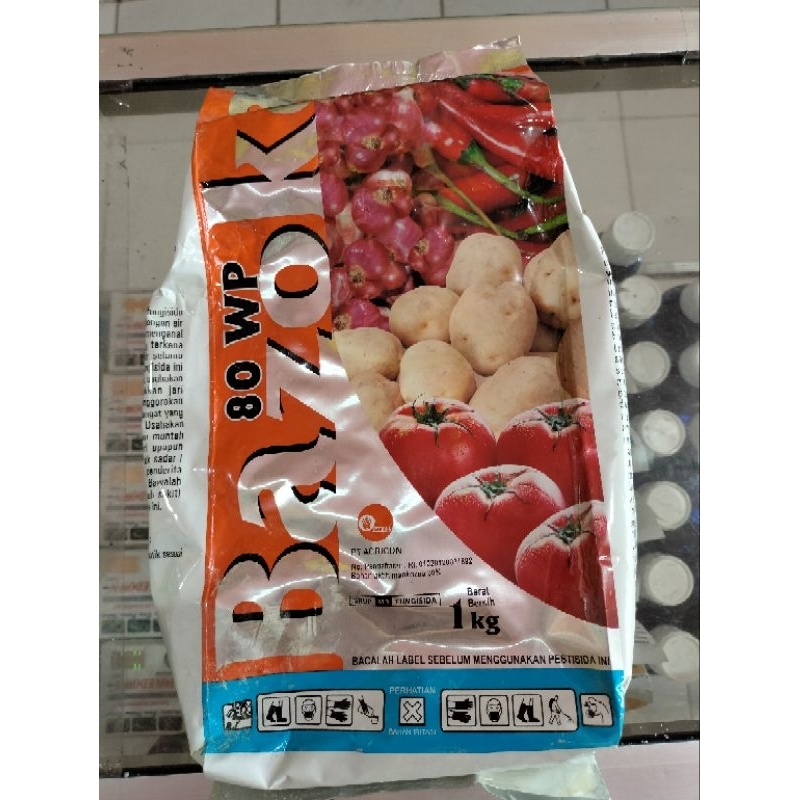 fungisida bazoka 80 wp 1kg