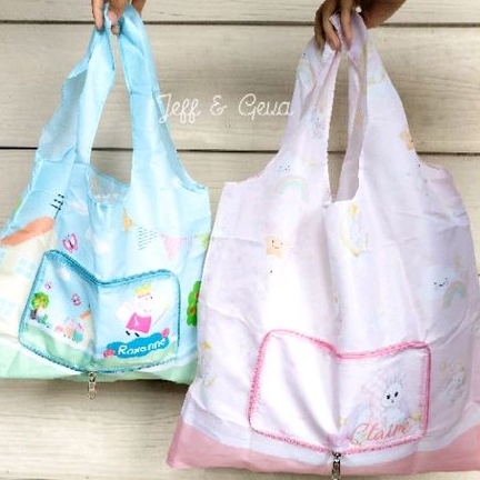 TAS LIPAT CUSTOM / TAS BELANJA LIPAT SOUVENIR  BISA REQUEST DESAIN