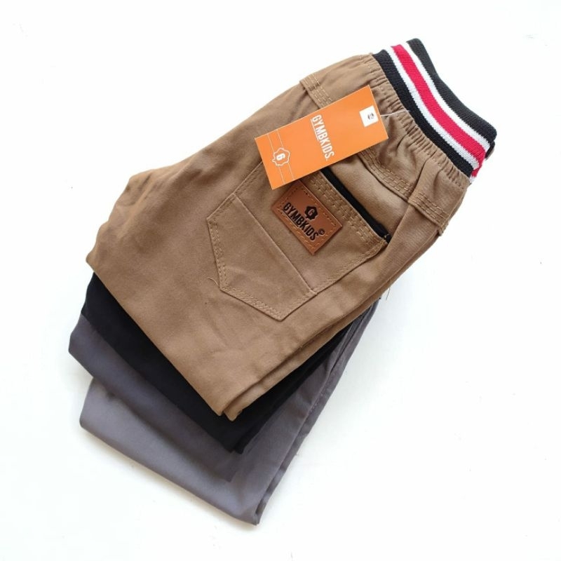 Chino Anak Panjang 1-15 Tahun Unisex Stretch