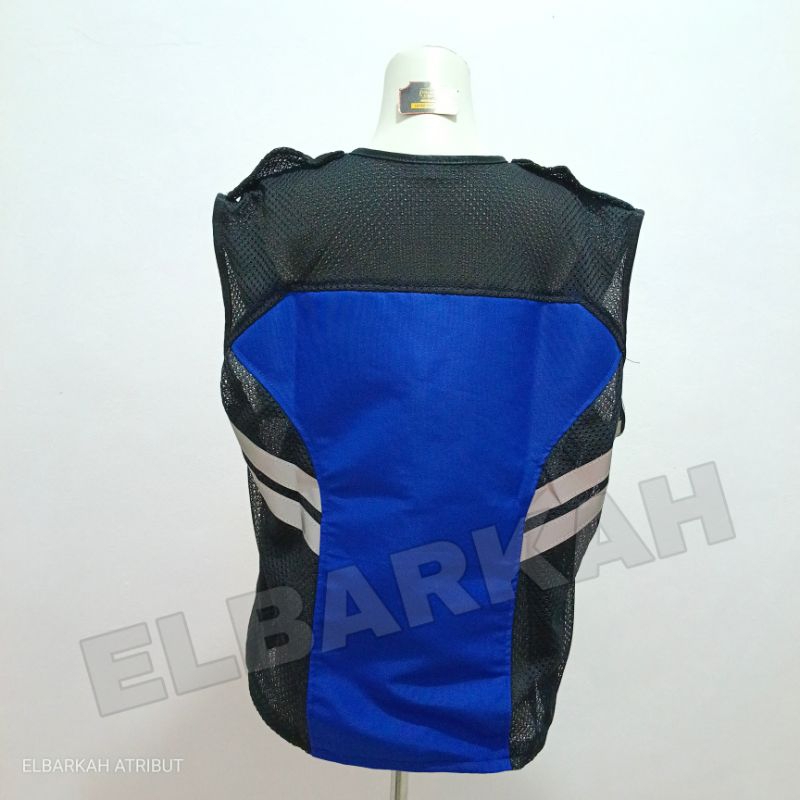 ROMPI TASLAN POLOSAN SAFETY WARNA BIRU SUPER PREMIUM