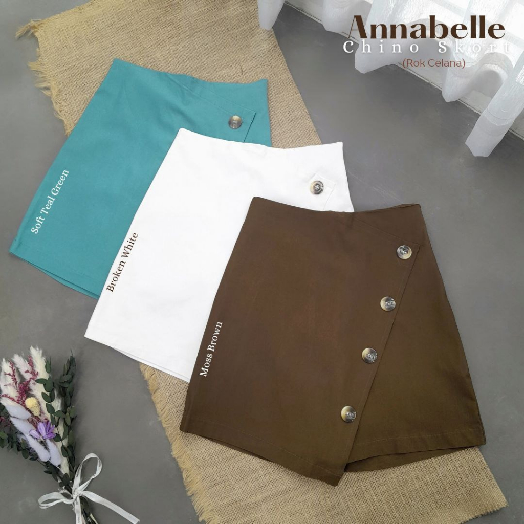 CallieTamami - C 6549 Annabelle Chino Skort ( Rok Celana )