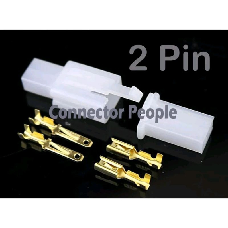 Socket Connector Kabel 2-3-4Pin Ukuran Kecil + Skun