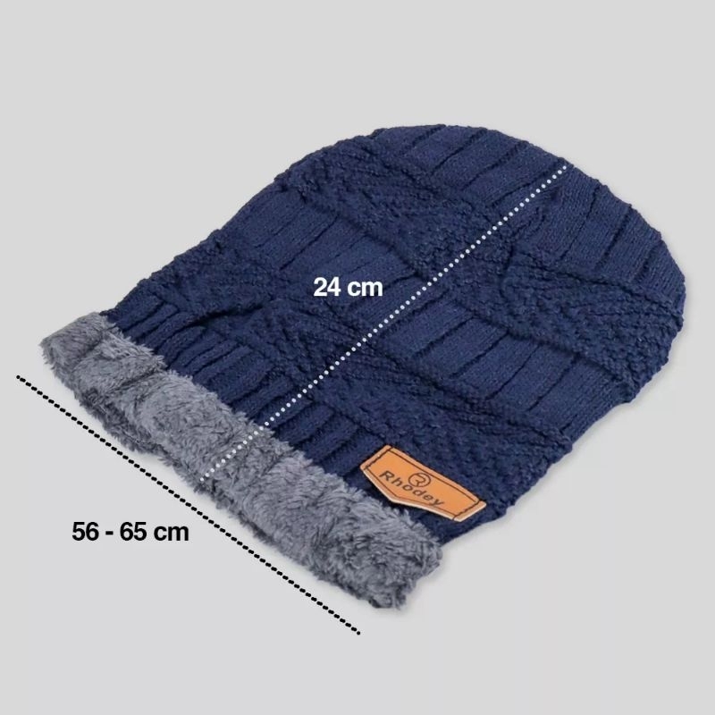 Rhodey Kupluk Wool Winter Beanie Hat