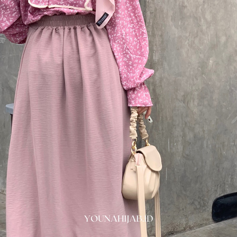 YOORA BASIC SKIRT/ ROK A LINE /ROK BASIC BY YOUNA