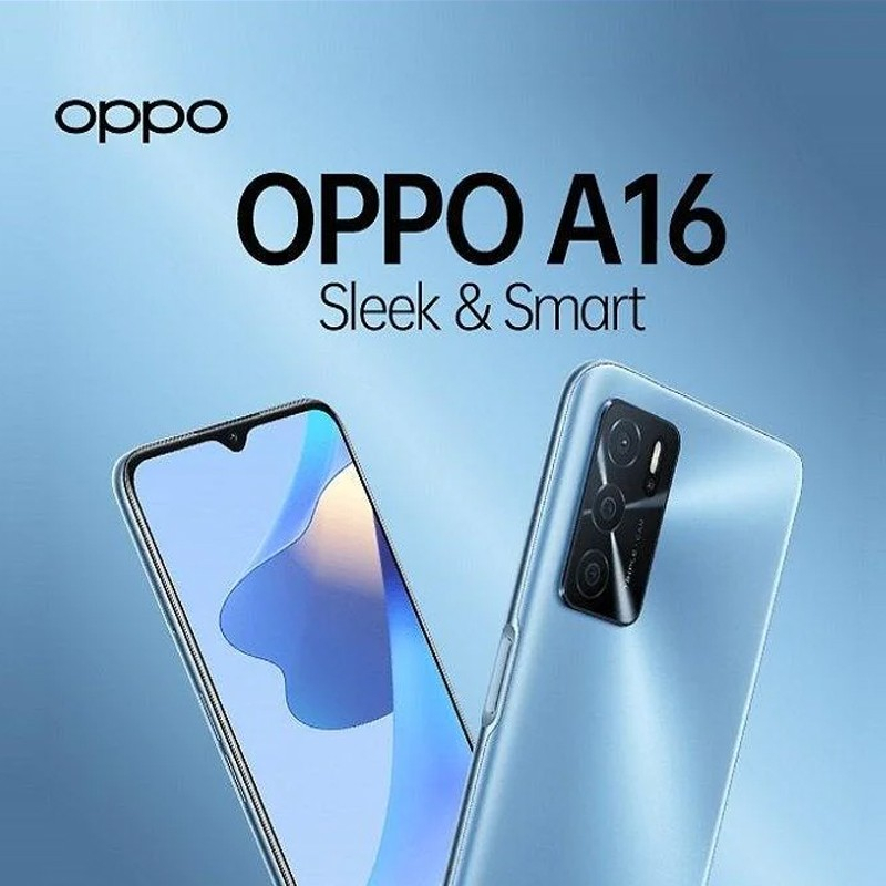 OPPO A16 Ram 6GB +128 GB ( Garansi 1 Tahun )