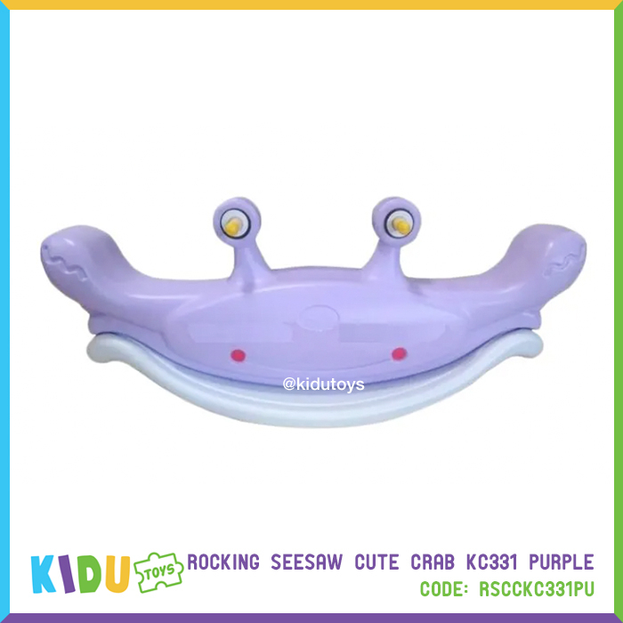 Mainan Anak Jungkat Jungkit  Rocking Seesaw Cute Crab KC331 Kidu Toys