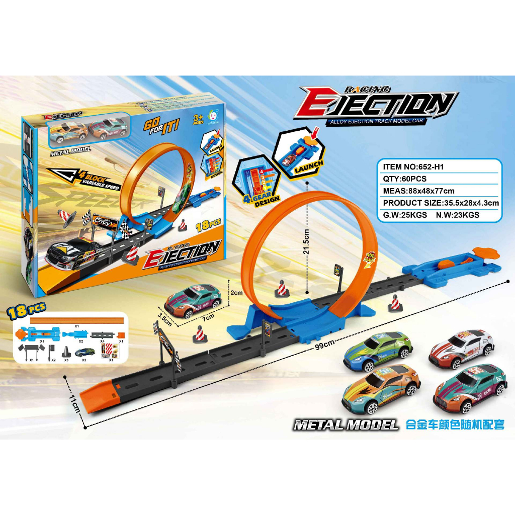 Racing Ejection Track Mainan Mobil Balap Anak Mobil Mainan Anak Mainan Mobil Mobilan Mainan Track Mobil Mainan Mobil Anak Mainan Mobil Track