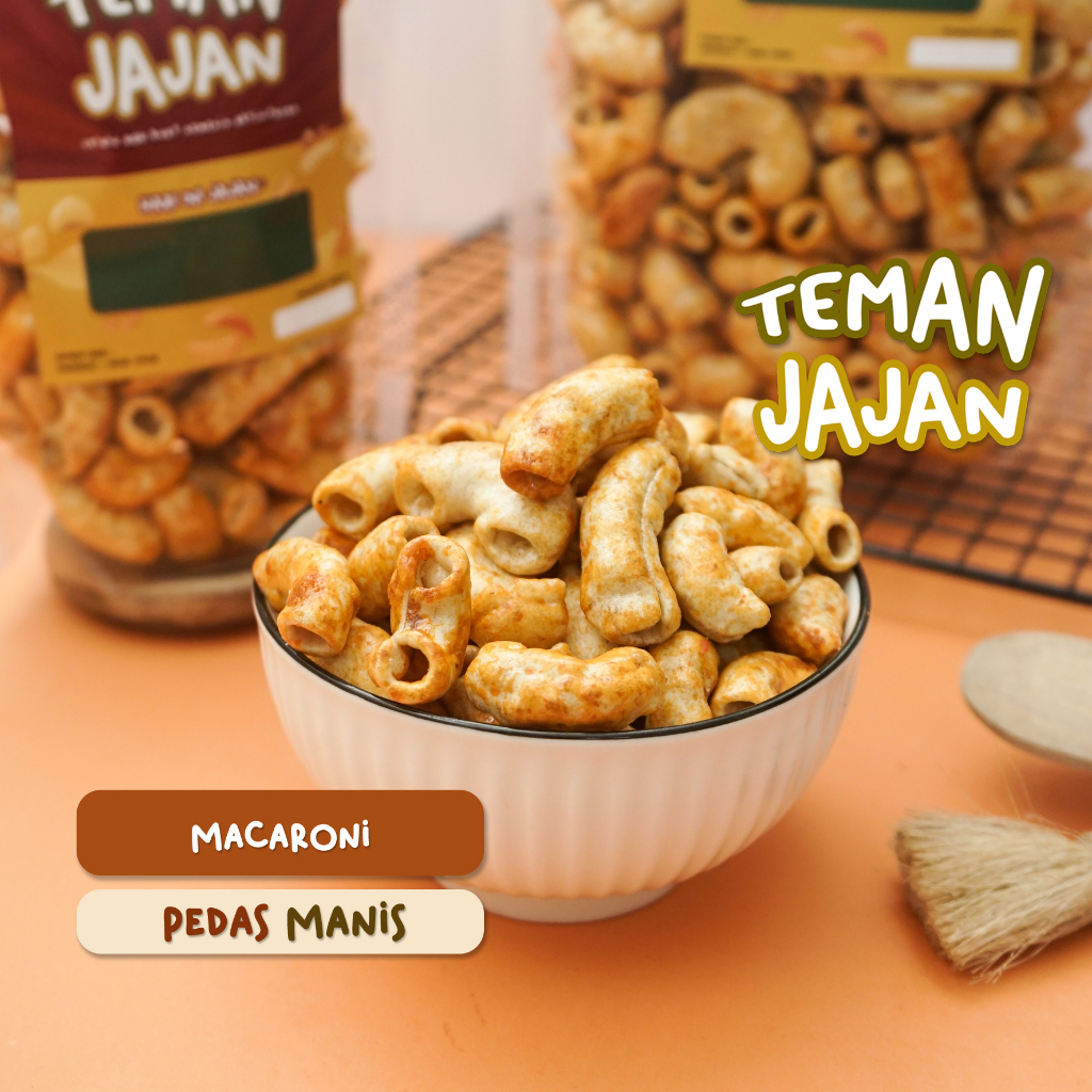 

MAKARONI PEDAS MANIS ENAK 200gr KEMASAN BESAR MACARONI PREMIUM MURAH