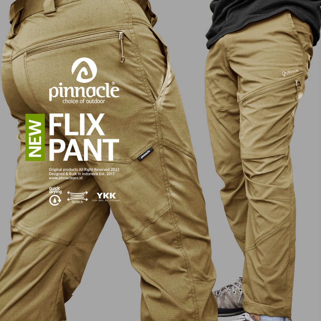 Pinnacle Flix Pant - Khaki