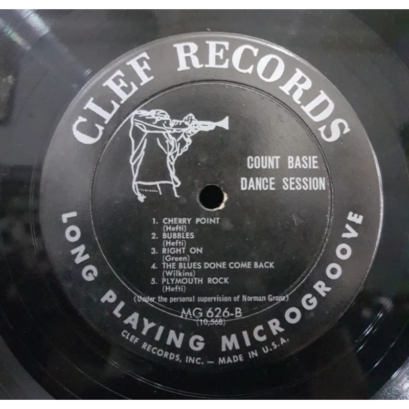 Vinyl Piringan Hitam 12 inch Count Basie Dance Session