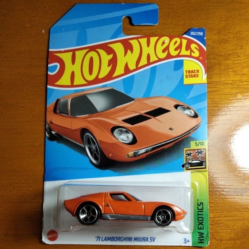 Hot Wheels '71 Lamborghini Miura SV