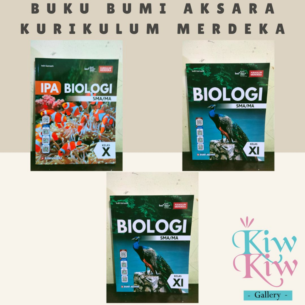 Buku IPA Biologi Kelas 10, 11, 12 SMA/MA Kurikulum Merdeka - Bumi Aksara
