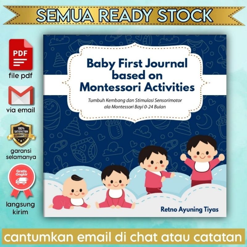 

[Indonesia] Baby first journal based on Montessori Activities
