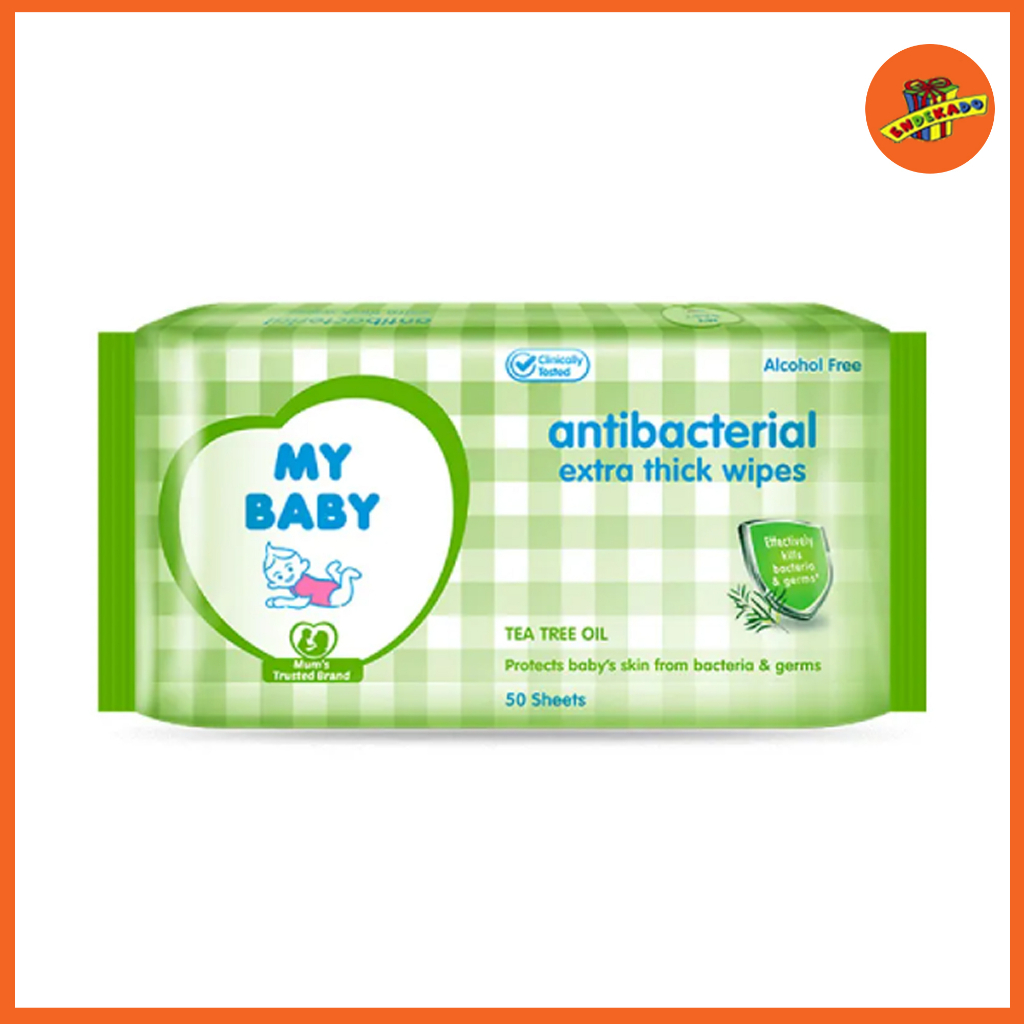 MY BABY Extra Care Wipes All Variant 50 Sheets - Tisu Basah