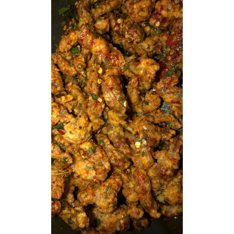 

Usus Krispy Daun jeruk 1Kg