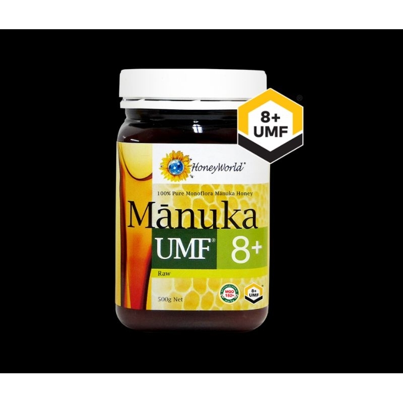 

honey world manuka honey umf 8+ , monofloral manuka honey