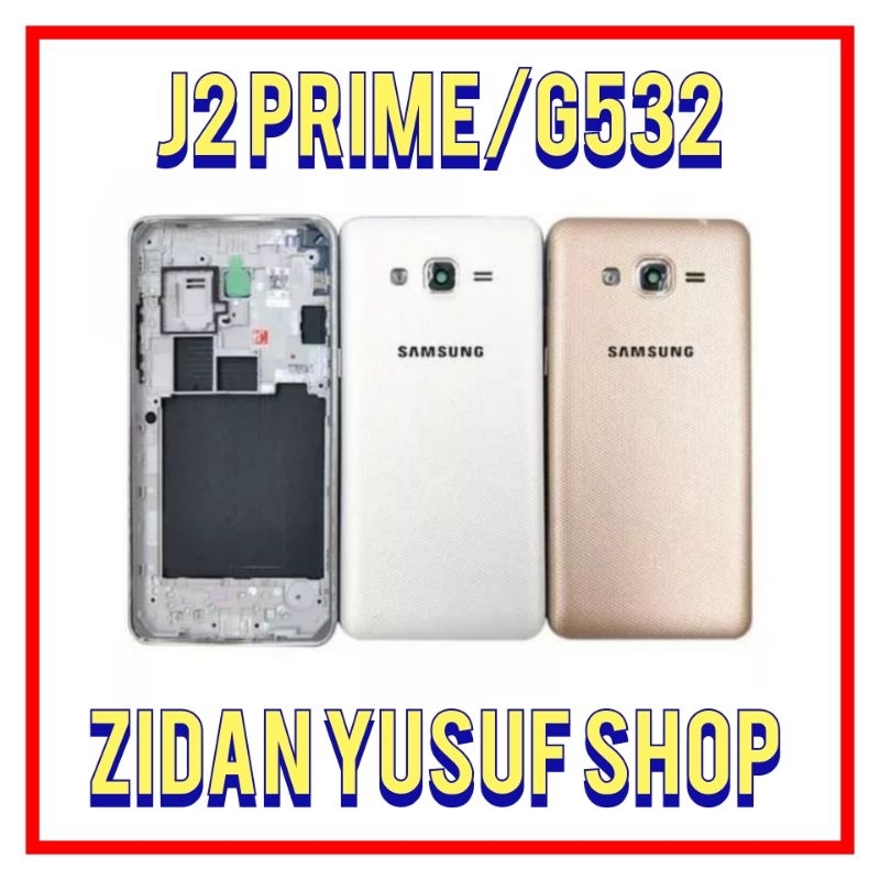 HOUSING KESING CASING FULSET BACKDOOR BEZZEL SAMSUNG GALAXY J2 PRIME / G532H ORIGINAL