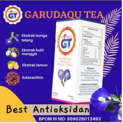 TEH HERBAL TEH BUNGA TELANG PENAMBAH IMUN ANTIOKSIDAN GARUDAQU GT