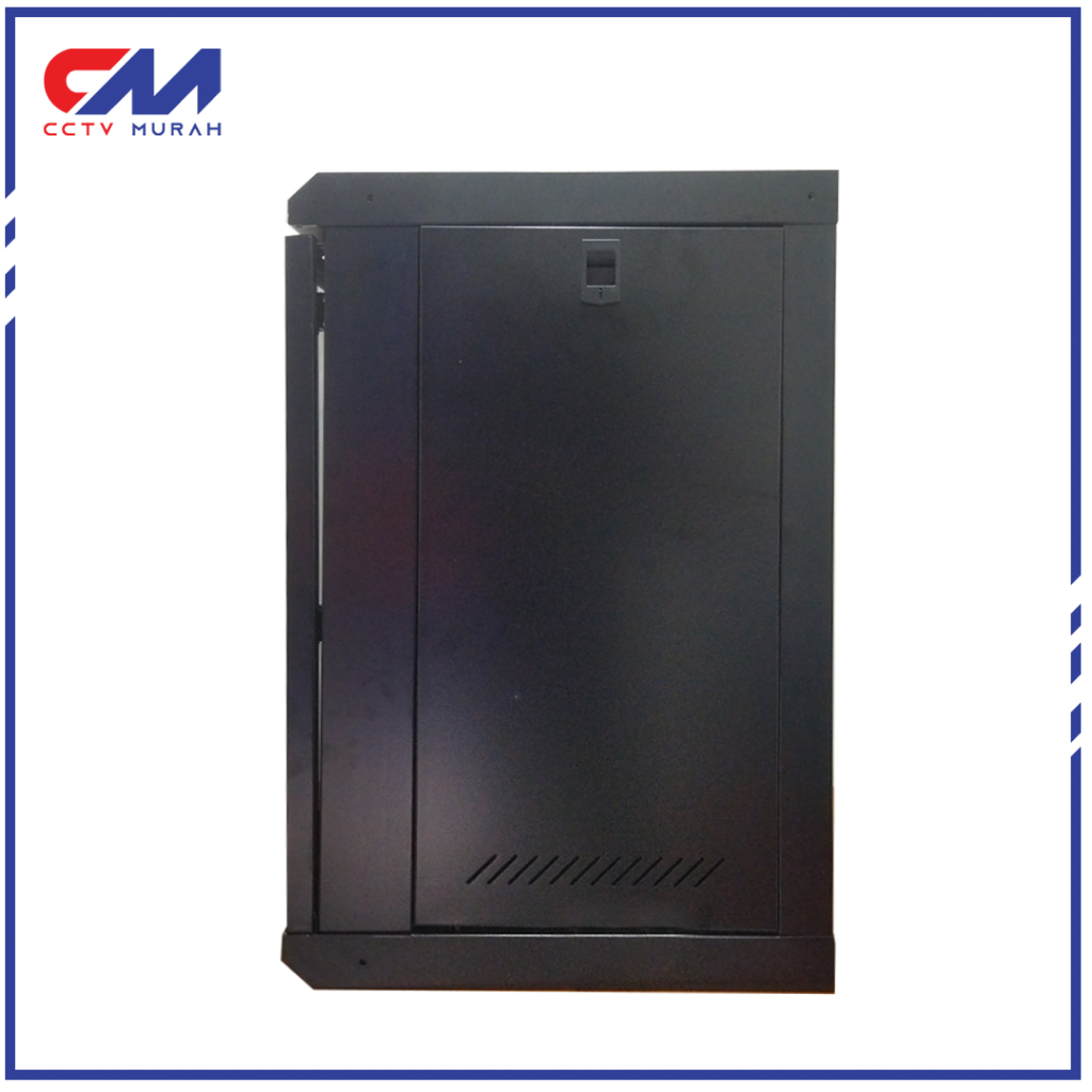 Wallmount Rack Server 12U/Rak Server Ukuran 12U Single Glass Door