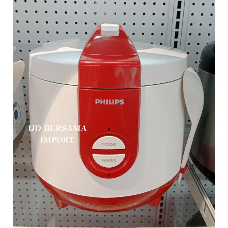 Rice Cooker Hd3119/Penanak Nasi 2L/Rice Cooker PHILIPS-Merah