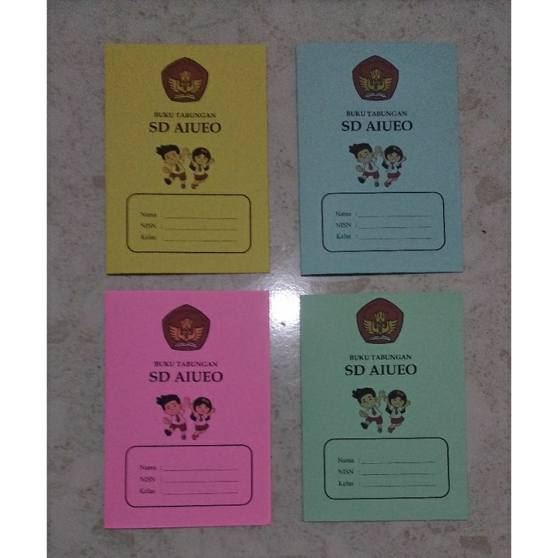 

BUKU TABUNGAN SD/MI CUSTOM MURAH