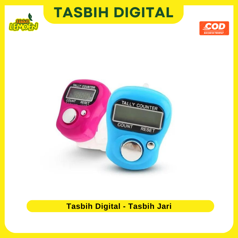 Tasbih Digital Led Tasbih Jari Untuk Ibadah Mini Import