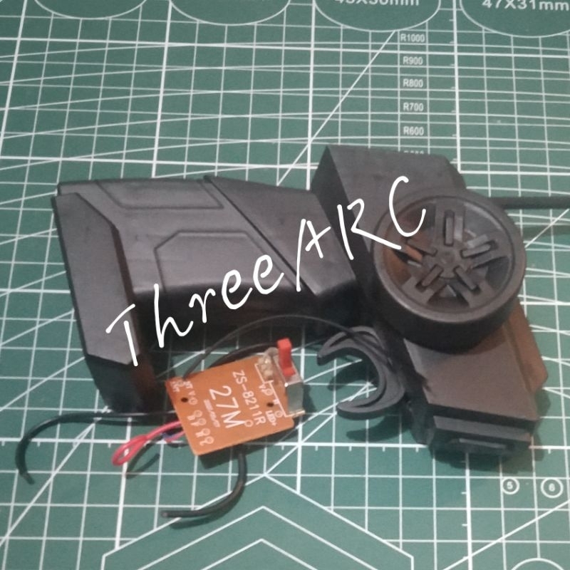 Remote dan Reciever modul mobil remote control rock climbing 1:20 sparepat RC