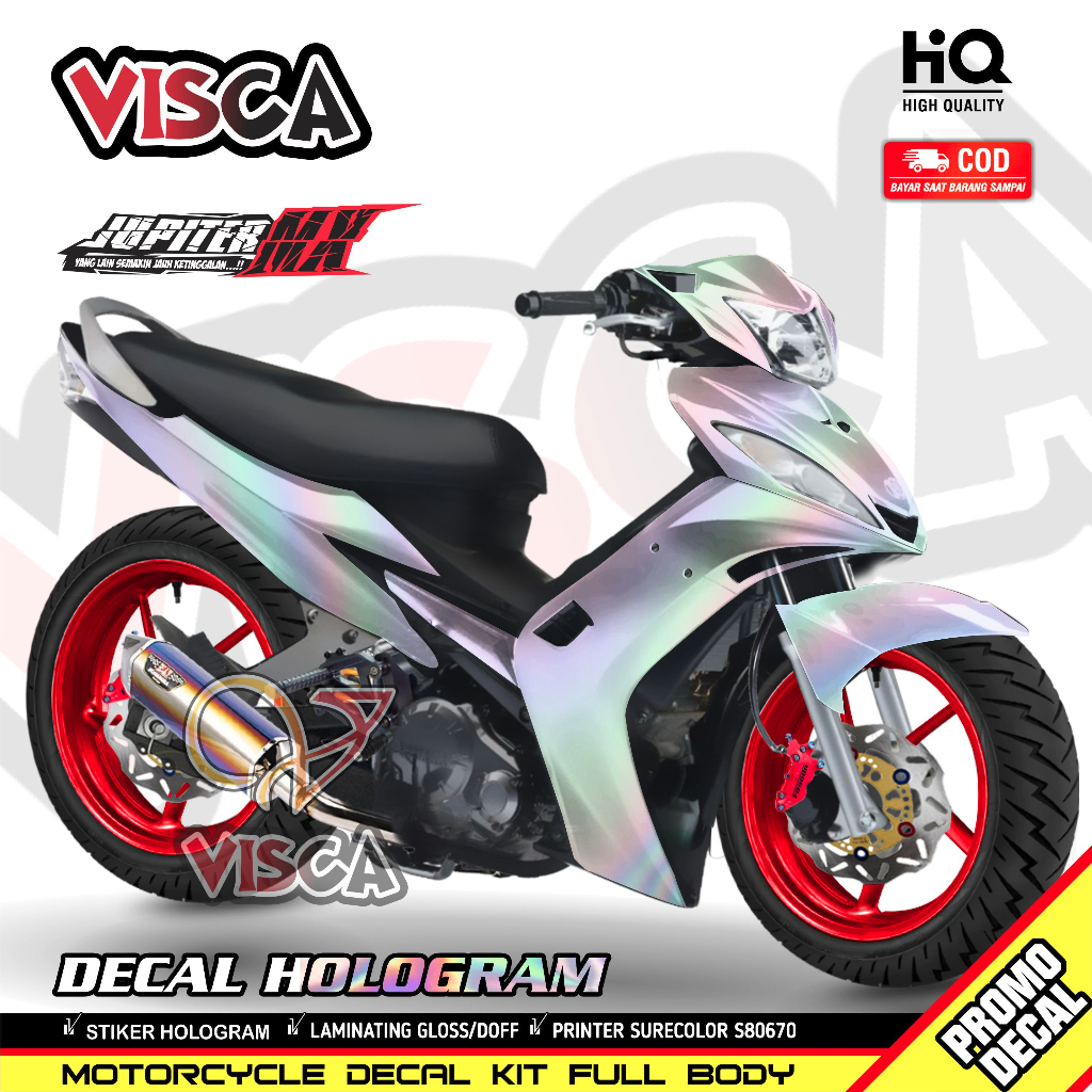 Decal Jupiter Mx Old Full Body Stiker Jupiter Mx Old Hologram Variasi Full Body Dekal Jupiter Mx Old
