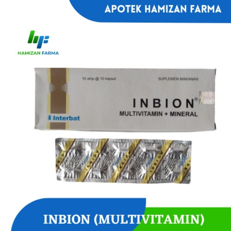 INBION 10 KAPSUL / MULTIVITAMIN INBION