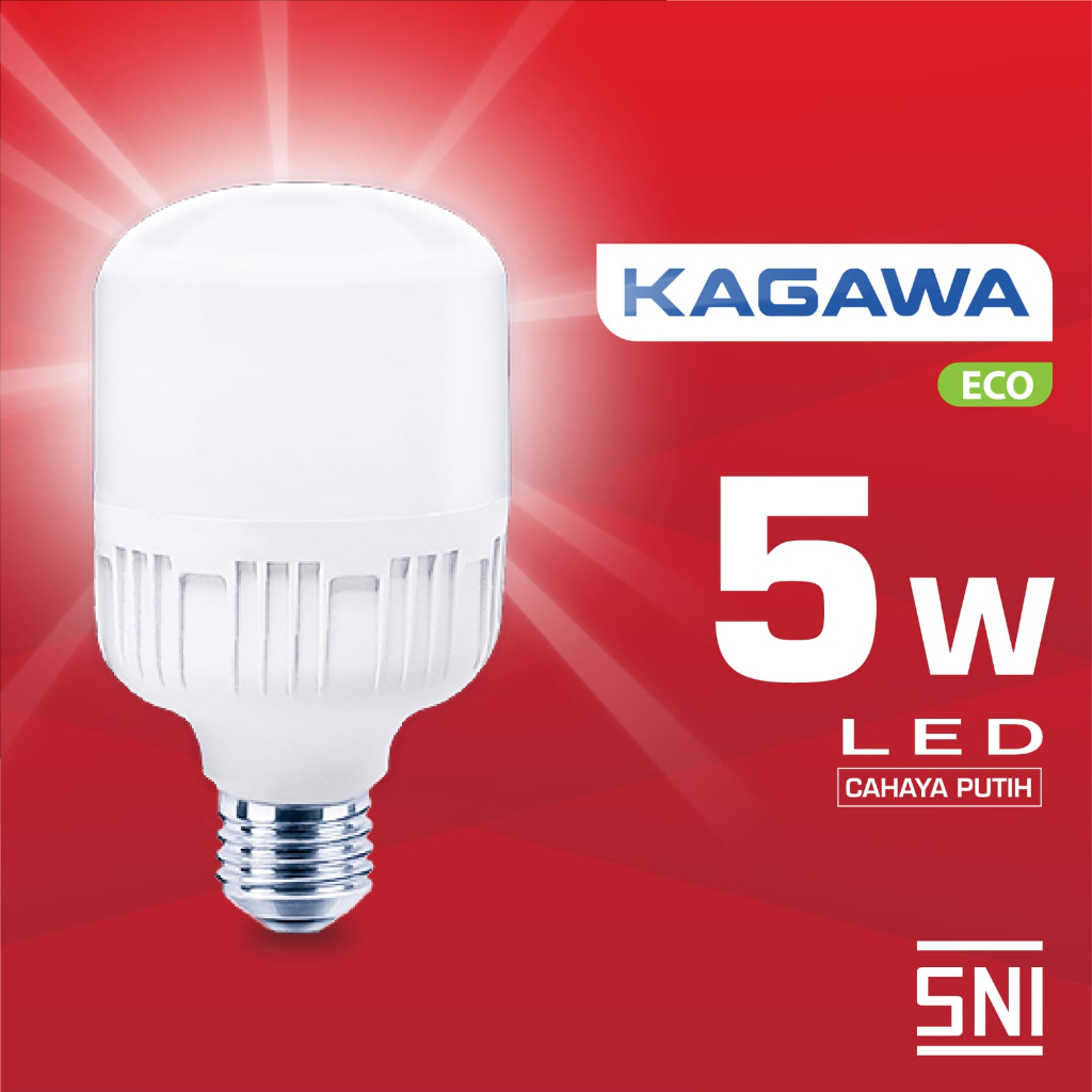 Lampu LED  Kagawa Eco Capsule 5 Watt Ekonomis Super Murah