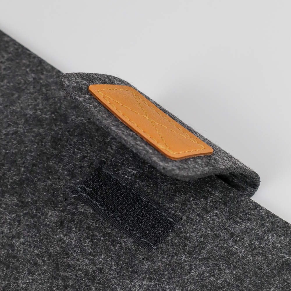 Rhodey Felt Sleeve Case Laptop - DA98 - Dark Gray