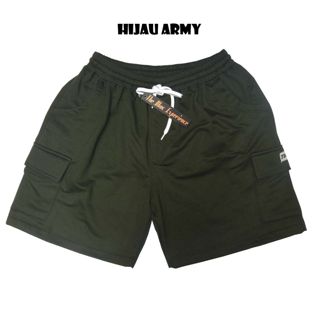 TDE/SHORT CARGO/CELANA PENDEK/UNISEX/PRIA/WANITA/CARGO/ARMY