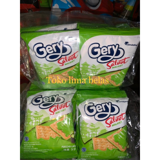 

Gery Saluut RENCENG Malkist Matcha Greentea - PASAR REBO PURWAKARTA