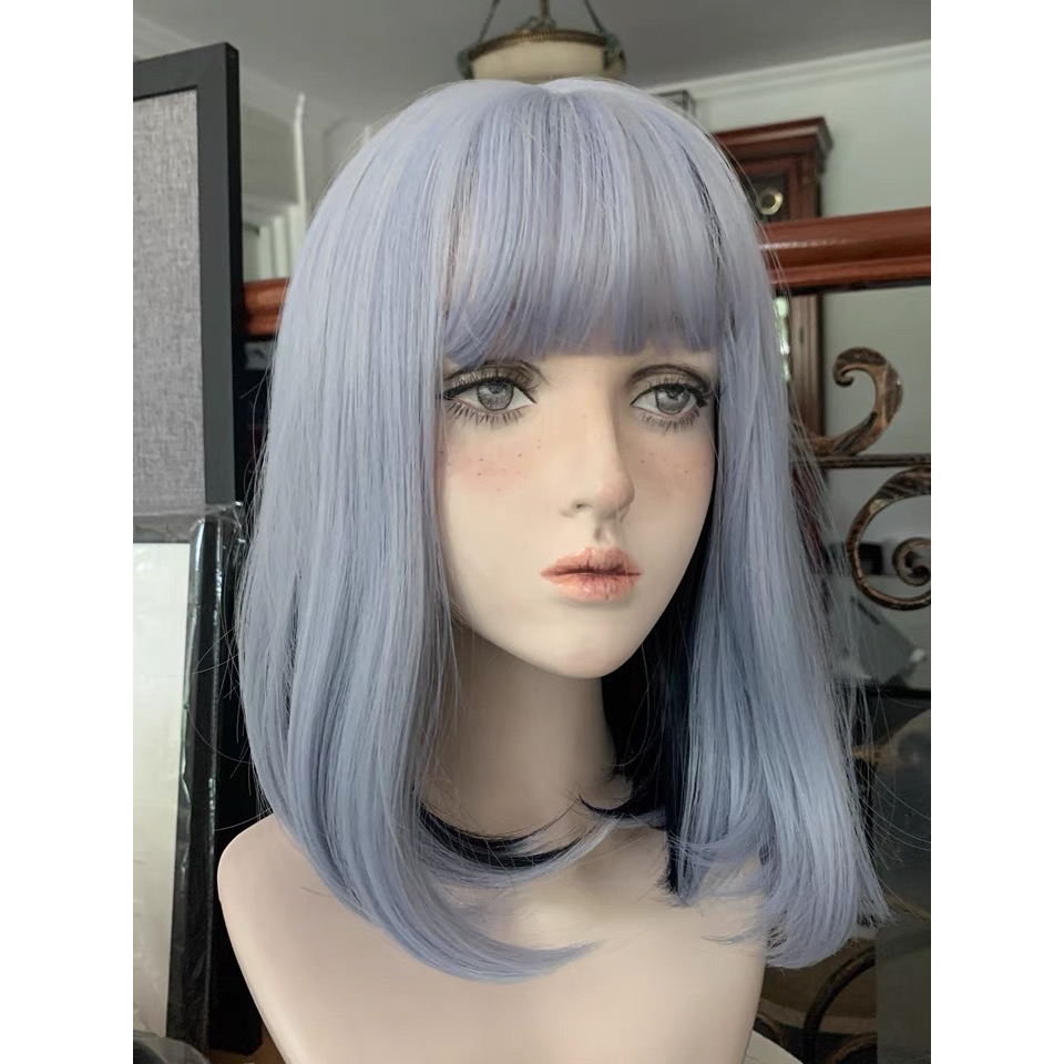 DX1221 full wig korean style bobo peekaboo 32cm