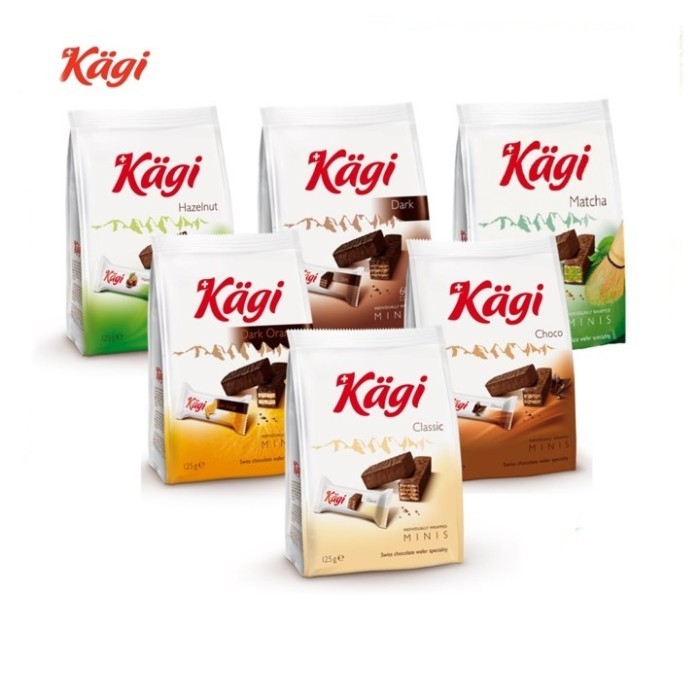 Kagi Swiss Chocolate Wafer Speciality 125g