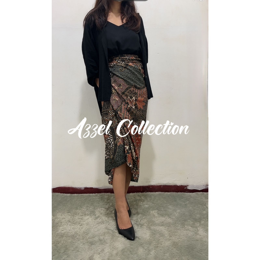 Rok Lilit Batik Bawahan Kebaya Modern outfit kekinian