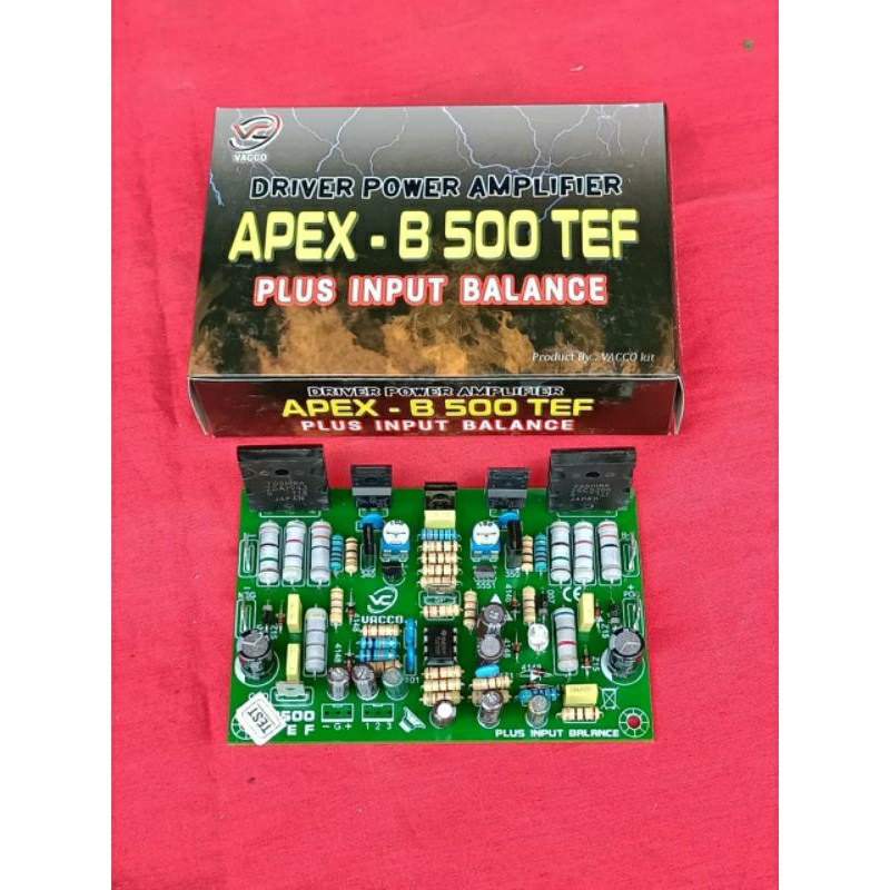 Kit Driver APEX - B 500 W TEF Plus input Balance VACCO