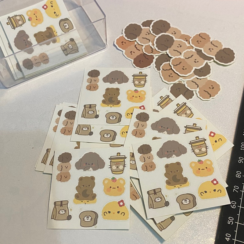 

[JINNI] Sticker Freebie min order 20k | Sticker journal