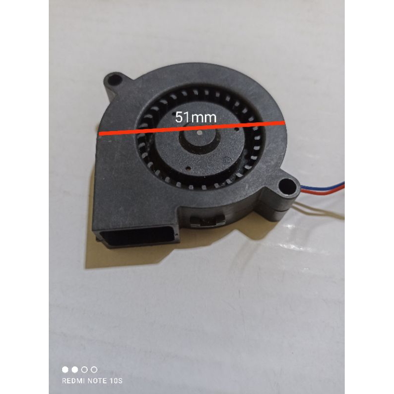 Fan dc 12V leptop model keong
