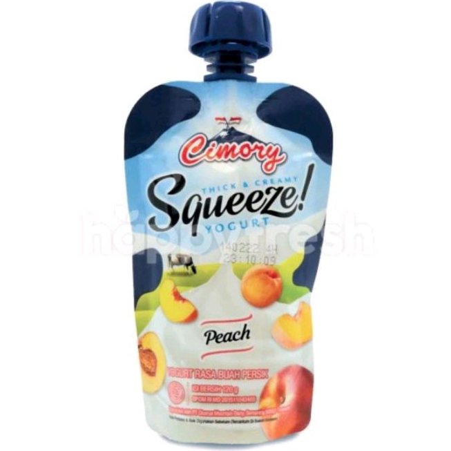 

Cimory Squeeze Yogurt 120gr Peach