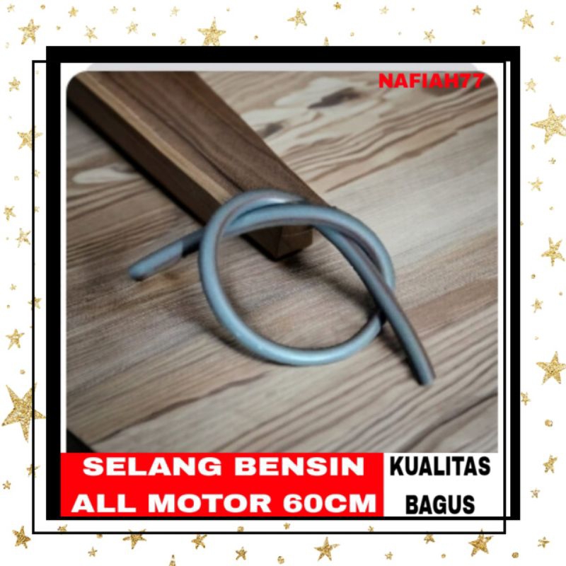 (KUALITAS BAGUS )SELANG BENSIN KAISAR VIAR TOSSA ALL MOTOR PANJANG 60CM SPARE PARTS MOTOR RODA TIGA