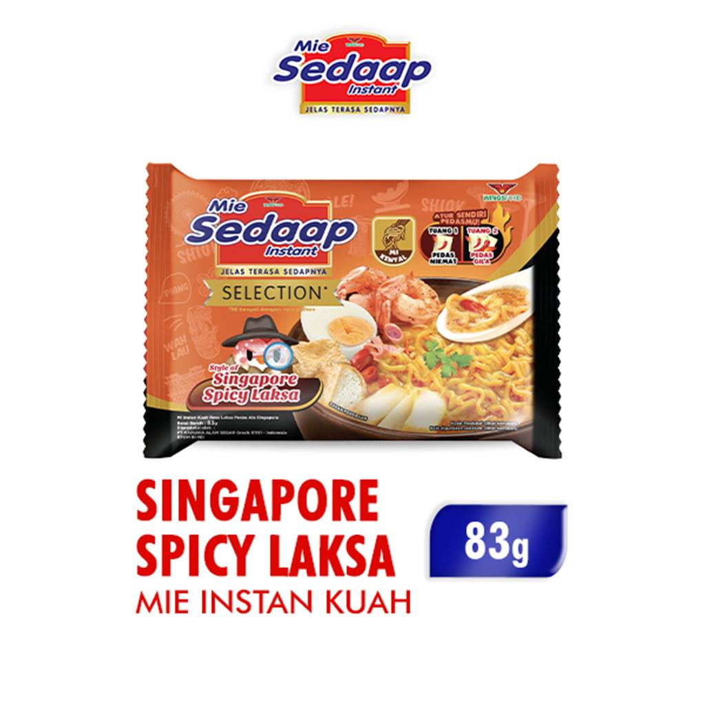 

Mie Sedaap Singapore Spicy Laksa Selection 83 Gr